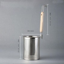 업소용해면기 해면기 업소용 면탕기 쌀국수 우동 라면, 12cm