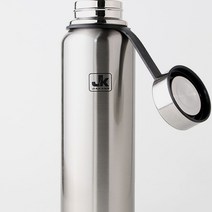 1.1L 이중 진공 거름망 보온병 실버, 단품, 단품