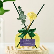 에인디 심신안정 숙면 100%천연 아로마 리얼 라벤더 디퓨저, 에인디디퓨저라벤더+선물용종이봉투