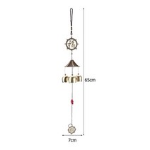 윈드벨 차임벨 아살라토 레인스틱 에너지 차임 윈드 풍경 복고풍 바람 마당 정원 중국어 동양 행운의 금속 매달려 바람 종 발코니 장식품 관광 장식, 축복