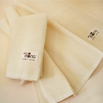 [바스몽] 강아지 친환경 향균샤워 수건 스파포 천연 삼베타올, 단품