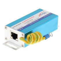 PoE+100M/s 네트워크 서지 보호용 이더넷 서지 보호기, As described80x36x24mm, 설명, 알루미늄
