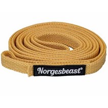 Norgesbeast 운동용 풀업 밴드 면 및 폴리에스터 저항 루프 탄력성 신축성 있는 피트니스 스트랩 코어 강도 전신 운동 보조 액세서리 가정 체육관 스포츠 트레이닝용