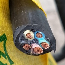 전선케이블 야외 동심 4솜 5솜 15 25 46제곱 삼상 펌프 사용 2651132324, 4솜 3*4추가 1*2.5 (1메터