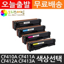 HP호환 MFP M477FNW 프린터 재생토너 CF410A, 1, 노랑
