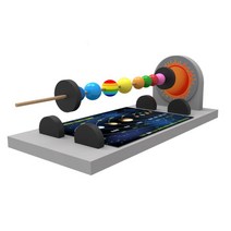 조립식 태양계행성모형 교육용키트 홈스쿨 과학놀이 교실꾸미기 인테리어효과 자유학, 5인용