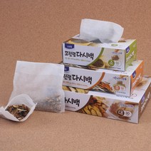 VEDANA_ 크린랩 다시백 대/중/소 50매 국물백 일회용 멸치다시망 8573960p, 중(M)