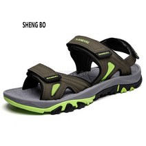 TANC 리얼 가죽 샌들 남성 비치화더하기샌들여름코디남성화