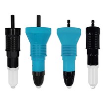 데코라 전동 리벳 어댑터 척용 임팩용 모음 전동드릴 리벳건 리벳기 리벳헤드, 전동 리벳 어뎁터 고급형-척용