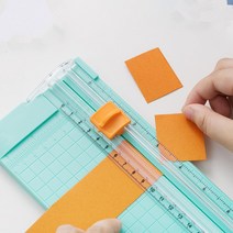 사무 문구용품 종이 재단 절단기 사진점 커팅기 핑크