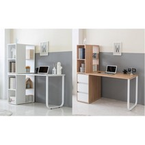 부장실 사장실 책꽂이넓은 철제 넓은 책상 고급책상, 오크