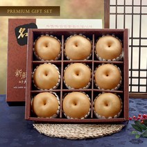 [신선한아침] 사각 명품 배 선물세트 5.7kg (9과), 1개, 상세 설명 참조