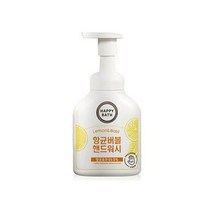 해피바스 항균버블핸드워시 레몬&바질, 4개, 250ml
