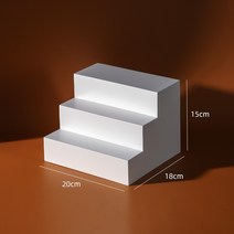 소품샵 오브제 쥬얼리 화장품 디스플레이 입체 전시다이 계단 사진배경 장식 촬영 오브제, 중간수준