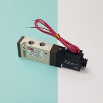 YPC SF2101-IP-SD1-A2 AC220V 6A 1/8 5포트 싱글 공압 솔레노이드 밸브, D4(DC24V), 1개