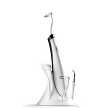5 in 1 High Frequency Ultrasonic Dental Scaler Vibration Sonic Tooth Cleaner Remove Sta Tartar Scrap, 01 White