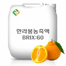 한라봉농축액 20kg, 단품