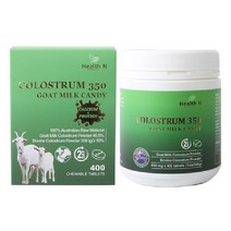 산양 초유 단백질 콜로스트럼 고트밀크 캔디 350lgG 180정 호주 헬스엔, 350g, 1개