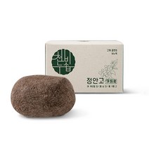 천비누솝 정안고 진액 비누팩 수제 비누 100g, 4개