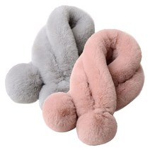 로지 코코몽글 퍼목도리 숏머플러 2종 세트