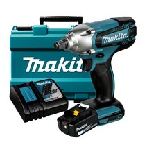 마끼다 DTW190RGE 18V 6.0Ah*1팩 충전임팩렌치 12.7mm 1 2인치, 1개