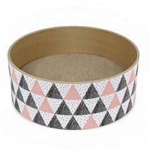 고양이 캣모나이트 대형 스크래쳐통 핑크 고양이용