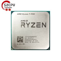 AMD Ryzen 7 1700 R7 3.0 GHz 중고 게이밍 Zen 0.014 8 코어 16 스레드 CPU 프로세서 65W YD1700BBM88AE 소켓 AM4, 한개옵션0