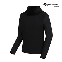 [테일러메이드] 여성 패딩 퍼 하이넥 티셔츠 TWTHK8241-199
