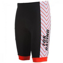 폭스레이싱 헤링본 5부타이즈 레드 FRSPT-157 자전거의류 바지 하의 쫄바지 팬츠 MTB 로드 패드