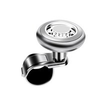 스티어링 휠 부스터 볼 노브 범용 휠 자동차 아이언 클립 파워 핸들 부품 트럭에 적합, 03 Silver