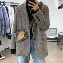 남성 고퀄 봄 가을 수입 루즈핏 체크 블레이저 자켓 남자 간절기 빅사이즈 아우터 외투 일타스캔들 의상 최치열 캐쥬얼 김정현 코디 이제훈 모범택시