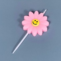 케익초(핑크데이지) 1개 // 양초 생일초 이벤트초 케익초