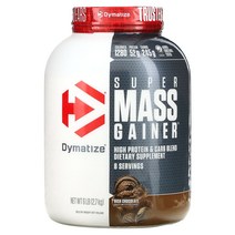 Dymatize 슈퍼 매스 게이너 리치 초콜릿 6lb(2.7kg)