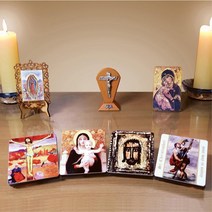 천연에센셜오일 성화 차량용 디퓨저 모던심플, 빙향/St Christopher