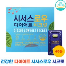 씨서스 로우 다이어트 시크릿 시서스 캡슐 시저스로우 체지방감소 4주분