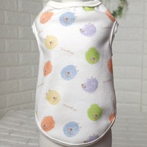 해피앤퍼피 오가닉 양면조끼 외출복 겨울조끼 실내복 강아지옷 애견옷 댕댕이옷, 양양