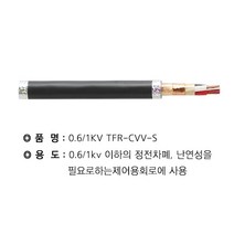 WM TFR-CVV-S 1.5SQ * 30C(넘버링) 절단조장 WM, 상세페이지 참조