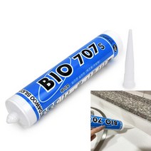 유디씨티 욕실 및 주방용 실리콘 270ML 반투명 무초산실리콘 욕실실리콘, 백색