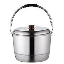 선학 국산 스텐 들통 찜솥 인덕션겸용, 14L