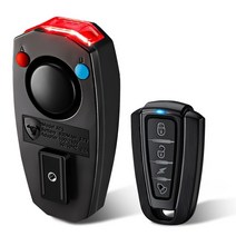 뇌울림 프로페셔널 자전거 라이트 도난 방지 알람 무선 방수 자동 브레이크 감지 원격 제어 USB 미등 램프, 01 A