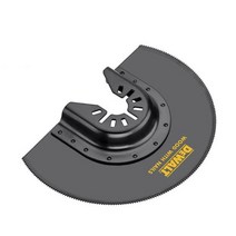DeWalt 반원형 멀티커터날 100mm 금속 목재 수평절단 샌딩기 홈파기 다루끼, 1개
