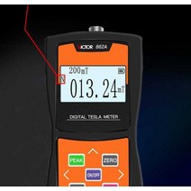 자력 강도 측정기 가우스메타 자기장 테슬라 검출기, VC862B (고정도 2급)