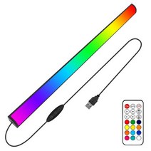 언더 모니터 라이트 바 RGB 드림컬러 앰비언트 네온 사인 리모컨 포함 게임방 장식 게임 설정 데스크 램프, RGB Lamp 1