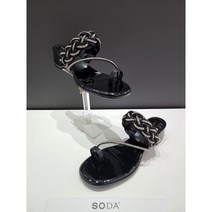 소다 소다 NC14 여성 큐빅 꽈배기 4센치 쪼리 슬리퍼 FLD208 LS10 (8691633)