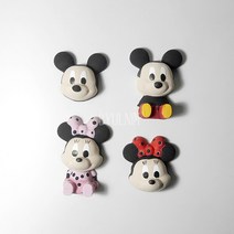 별님아씨 명가 다양한 금형 실리콘몰드, 금형-미키마우스 4구  몰드