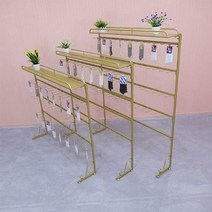 쥬얼리 진열대 매대 귀걸이 소품 악세서리, 상세 페이지 참고, 흰색길이80cm높이180cm후크40개가있는5겹