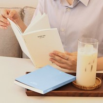 2023년 감성 심플 위클리 다이어리 (pvc커버/반양장제본 360도펼침/월간 주간 반복형), 4. 웨더 블루
