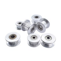랫풀다운도르레 등운동 파워렉 가정용 내구성 16T/20T GT2 알루미늄 타이밍 풀리 1 개 DIY 3D 프린터용, 01 20T Pulley with toot