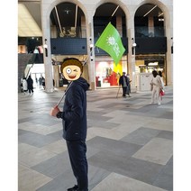 [양면 암막 사각깃발] 등산 산악회깃발/자전거깃발, 3번(노랑)