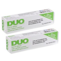 DUO Brush-On Strip Lash Adhesive Clear 듀오 브러시 온 스트립 속눈썹 풀 접착제 클리어 2팩 x 5g
